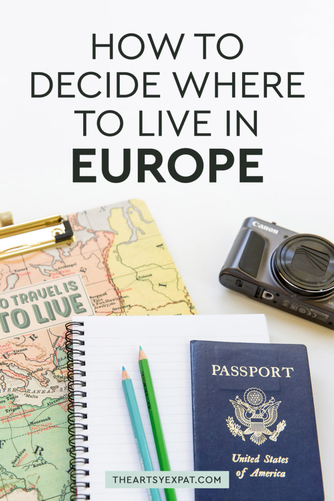 How to Decide Where to Live in Europe